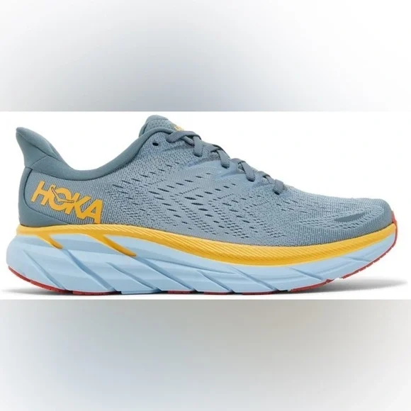 Hoka Clifton 8 'Goblin Blue Mountain Spring' size 10